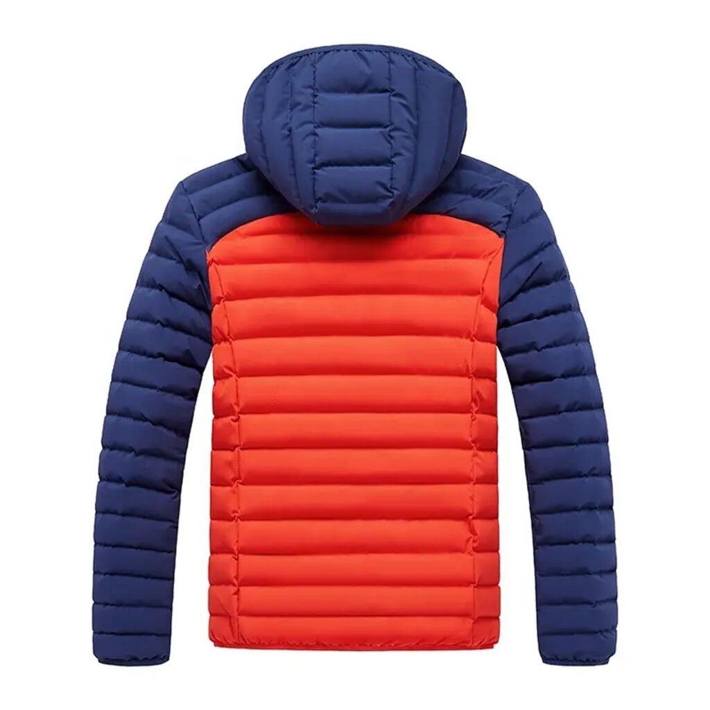 Warm winter puffer jackets