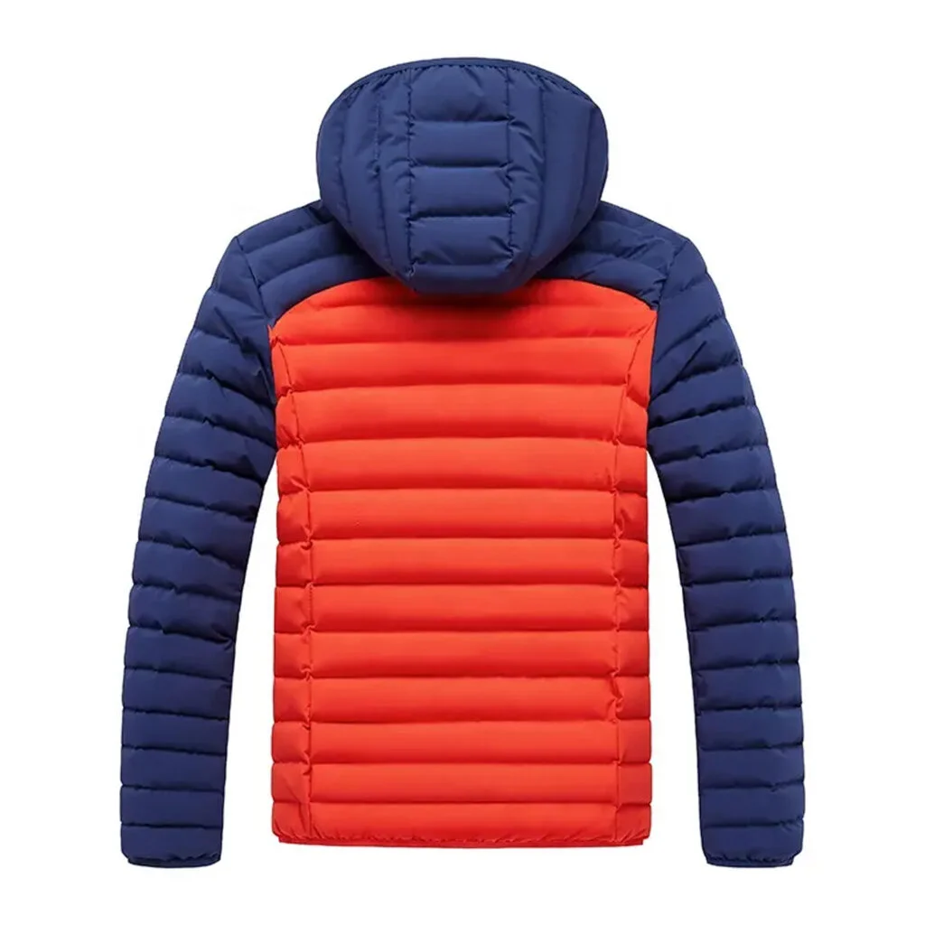 Warm winter puffer jackets