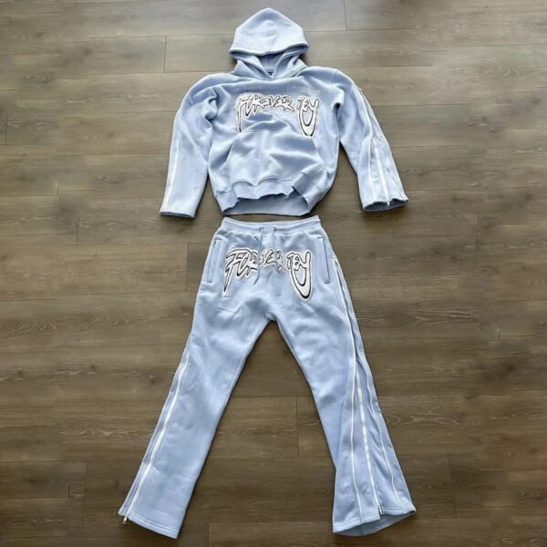 Breathable sporty style tracksuits