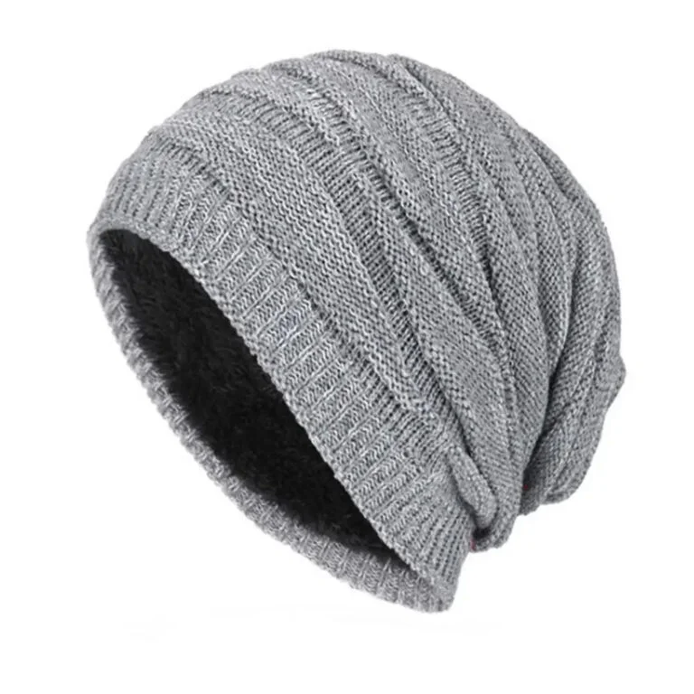 Wool knitted fashion beanie