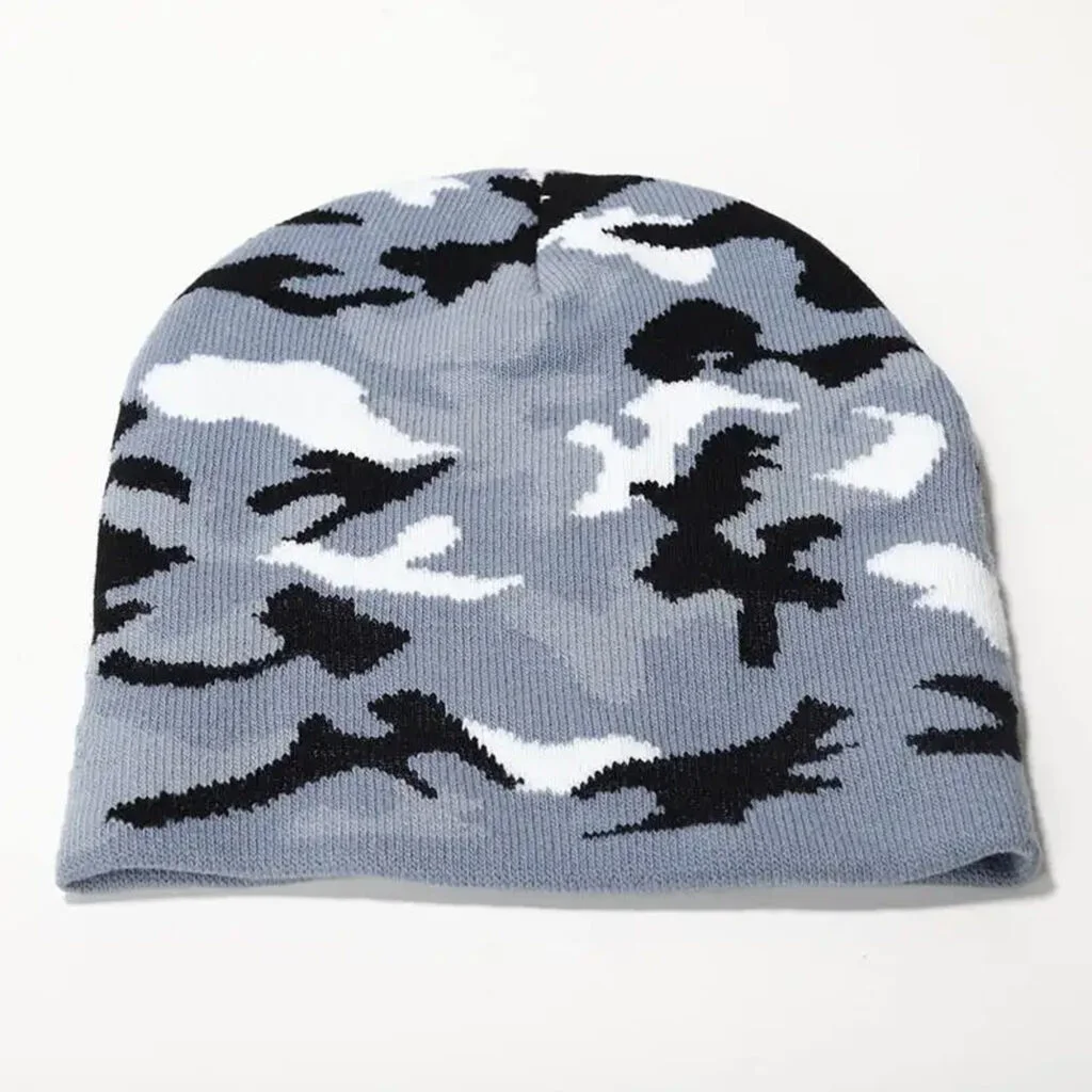 Camo design custom beanies