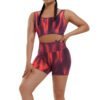 Athletic yoga wear jumpsuits