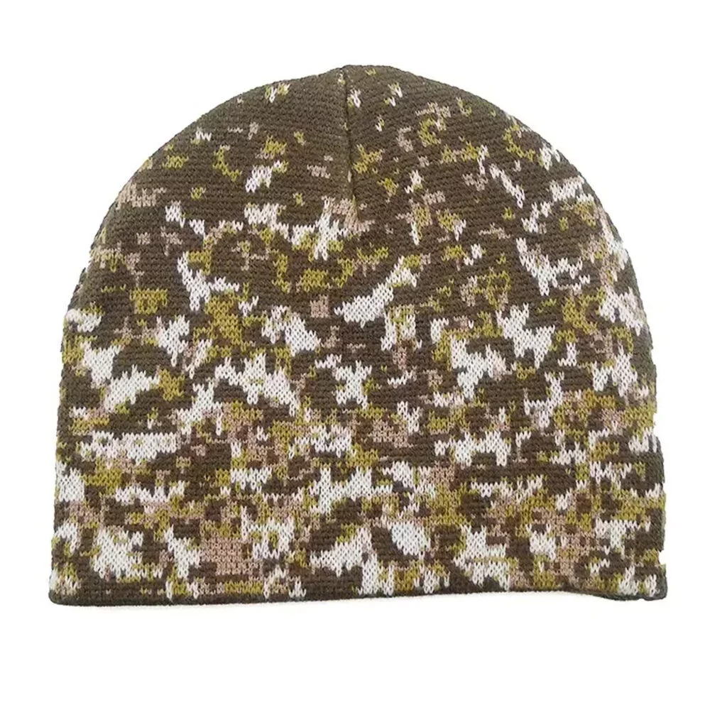 Winter camo short beanies