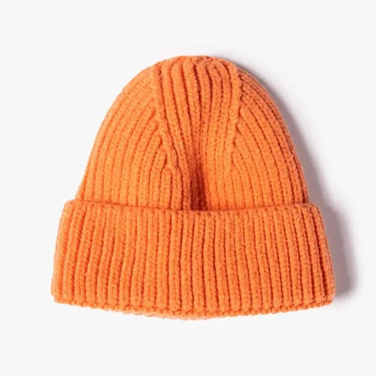 Fashionable custom plain beanies