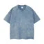 Washed drop shoulder tees