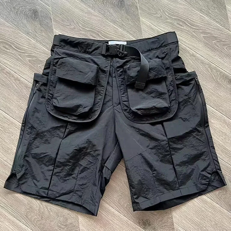 Windproof cargo shorts