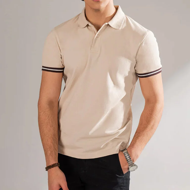 Sporty golf polo shirts