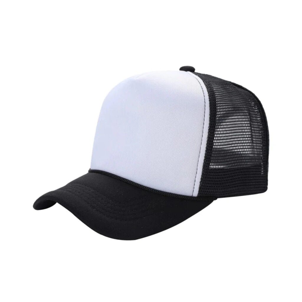 Simple mesh trucker hats