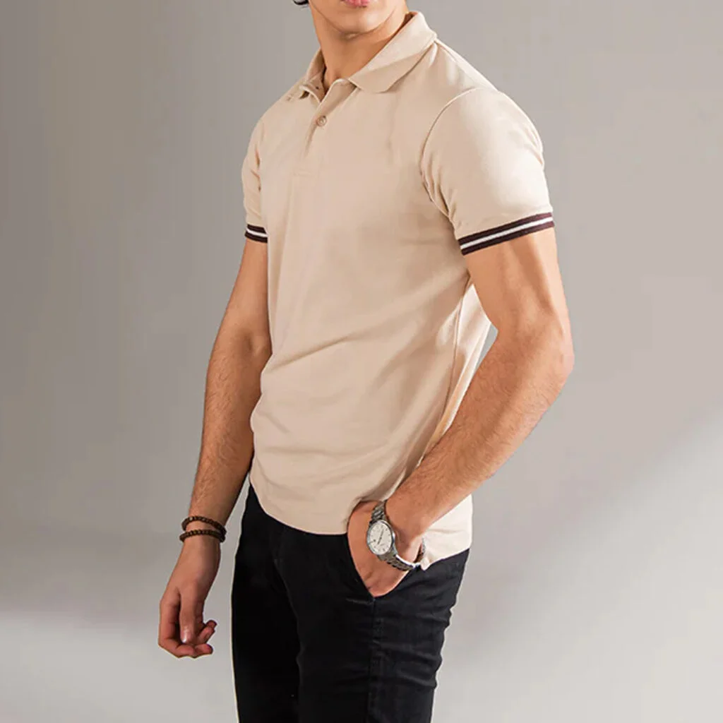 Sporty golf polo shirts