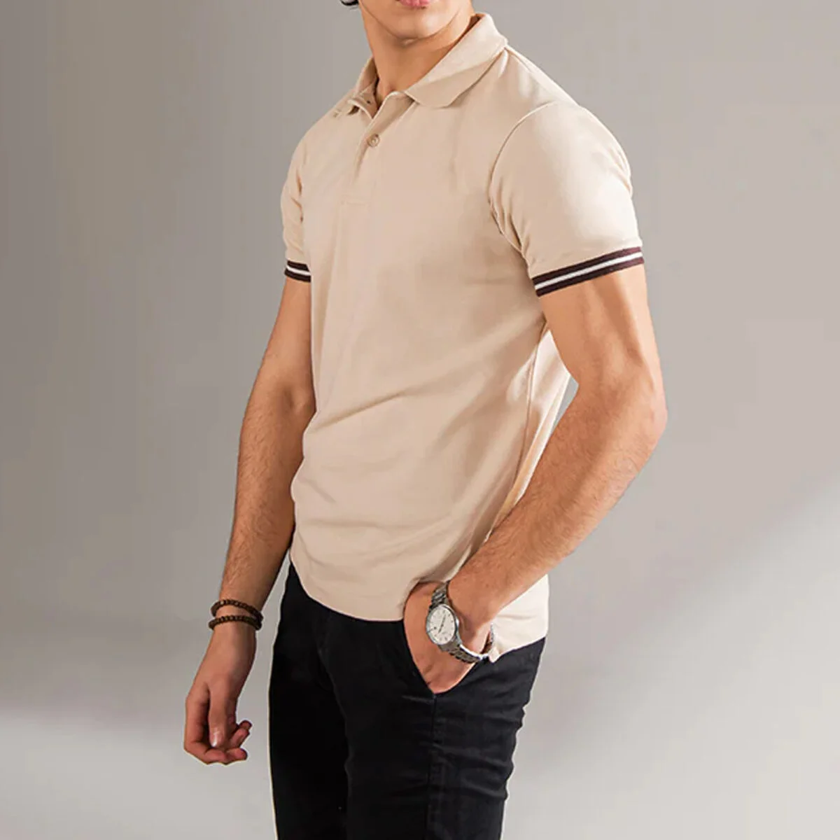 Sporty golf polo shirts