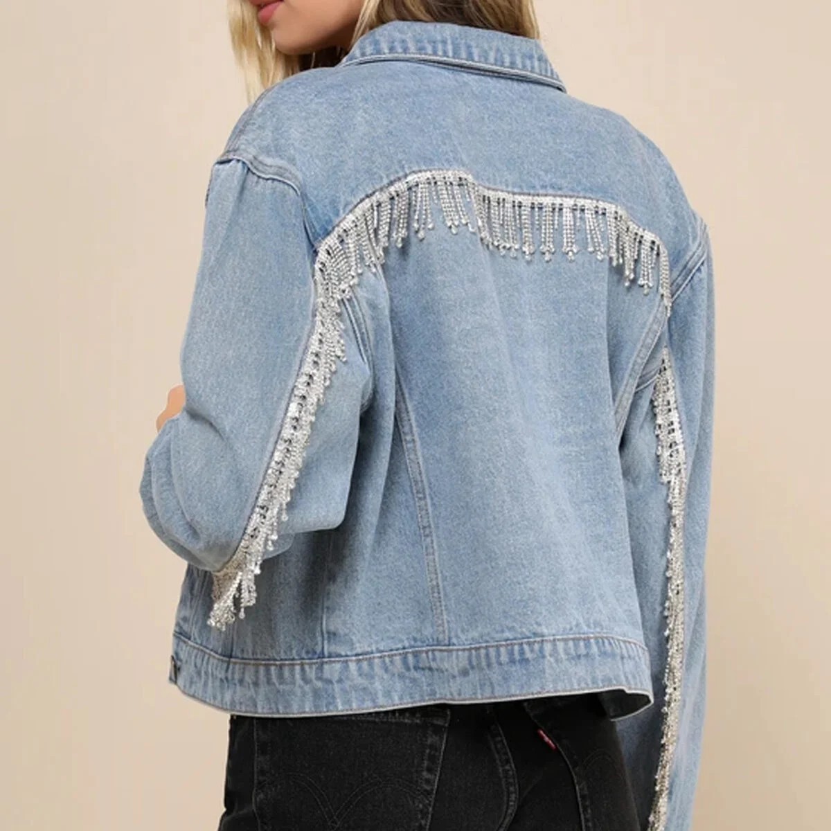 Fashionable customized denim jackets