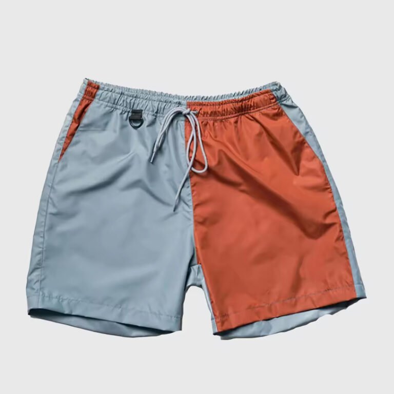 Streetwear panel design shorts