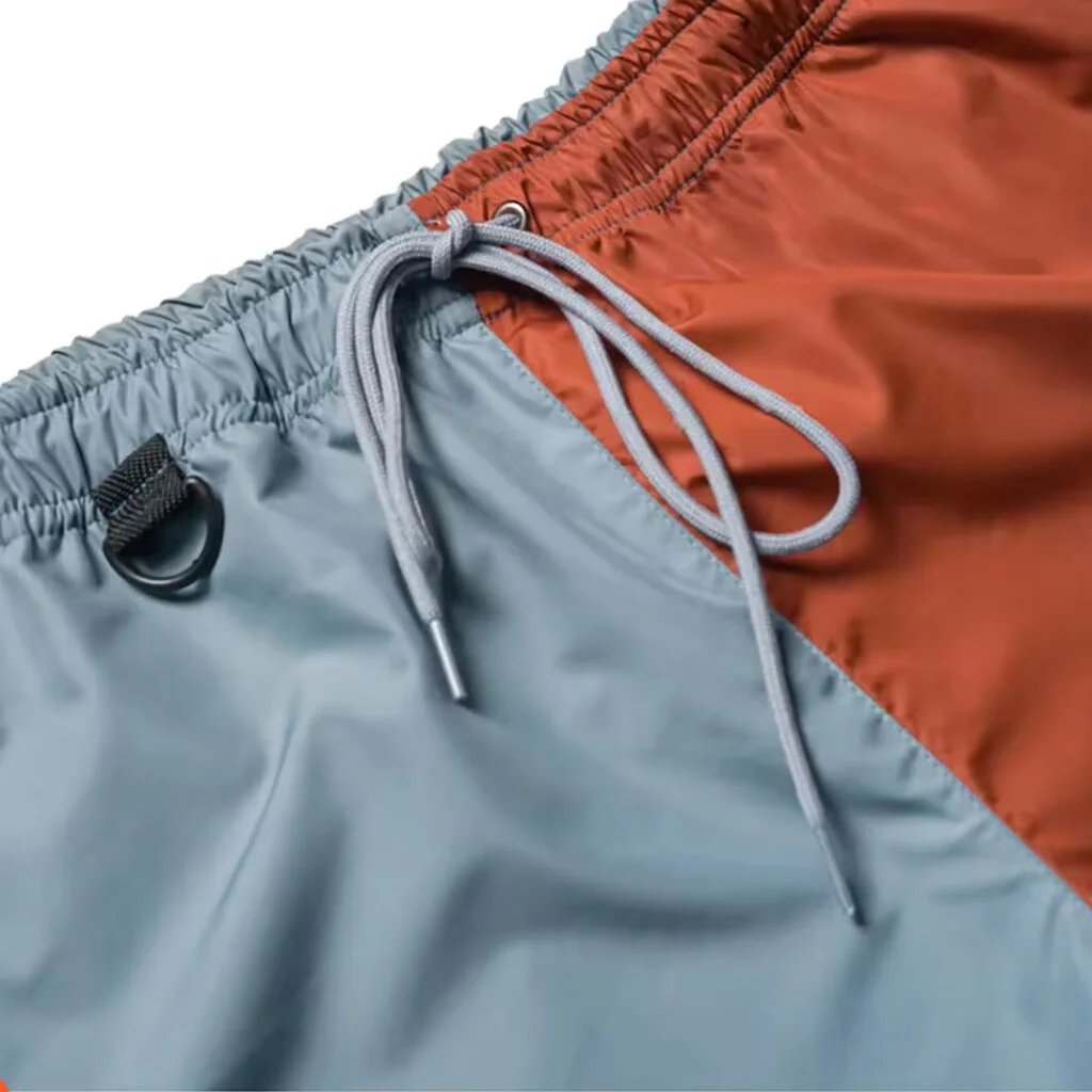 Streetwear panel design shorts