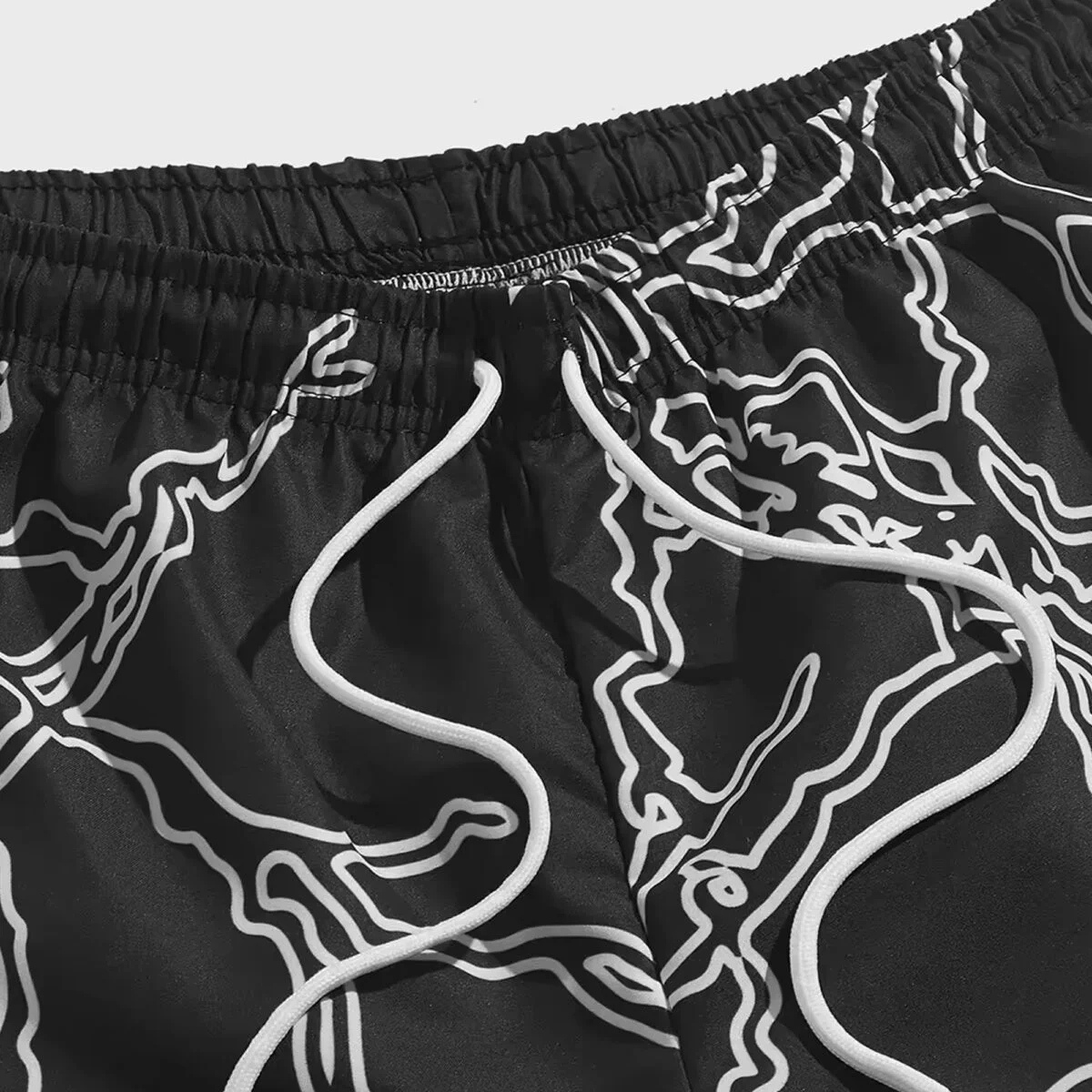 Premium printed sports shorts