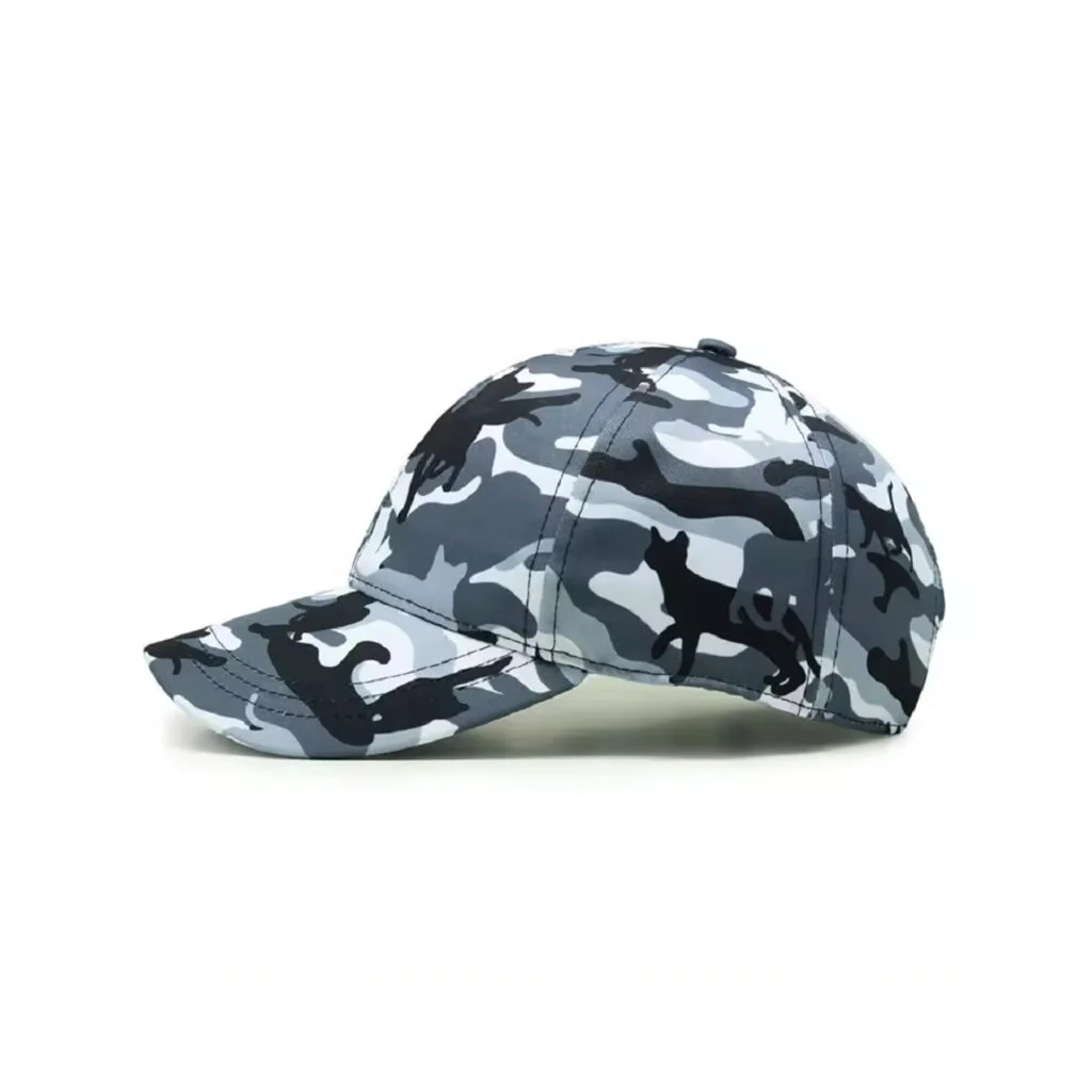 Camo design baseball hats