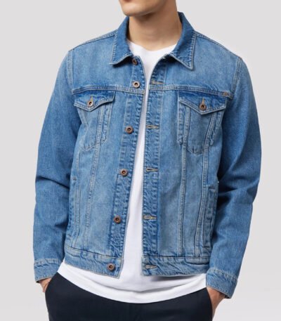 Simple design jeans jackets