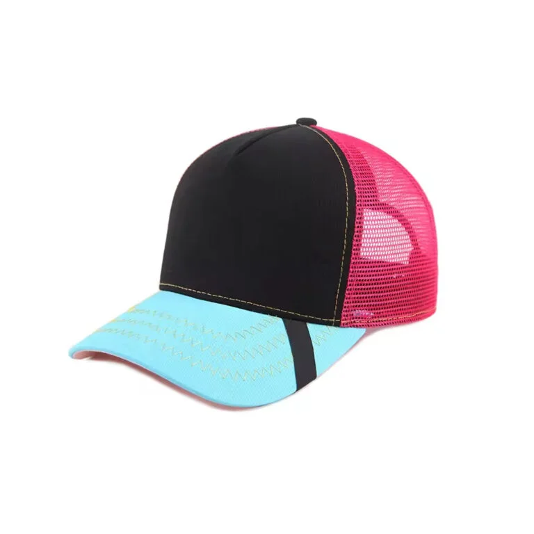 Multi color trucker hats