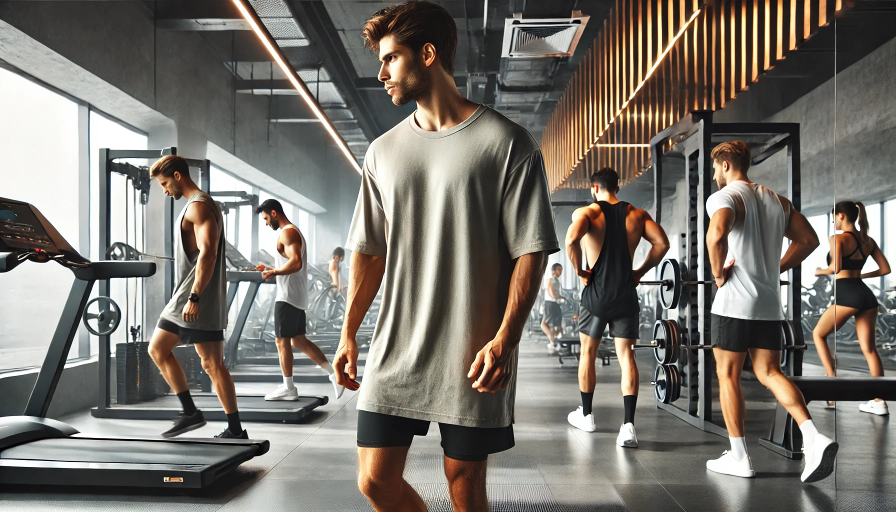 Oversized T-Shirts for Gym Workouts
