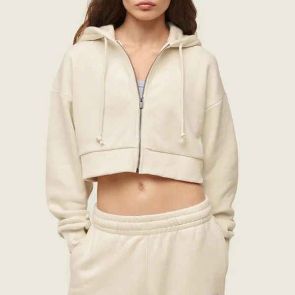 OEM crop hoodies for women