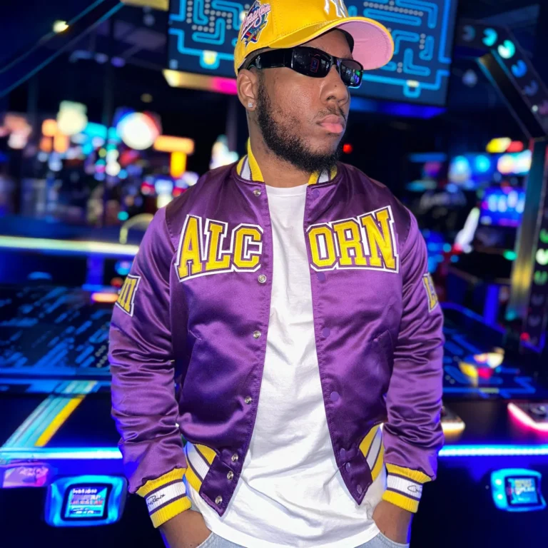 Custom Purple Varsity Jacket