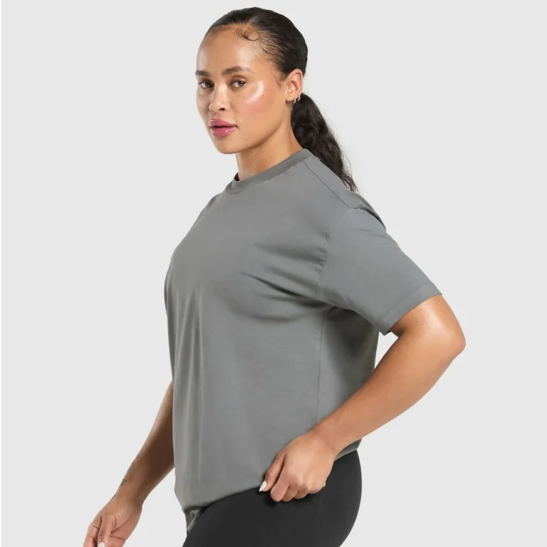 Charcoal gray cozy t-shirt