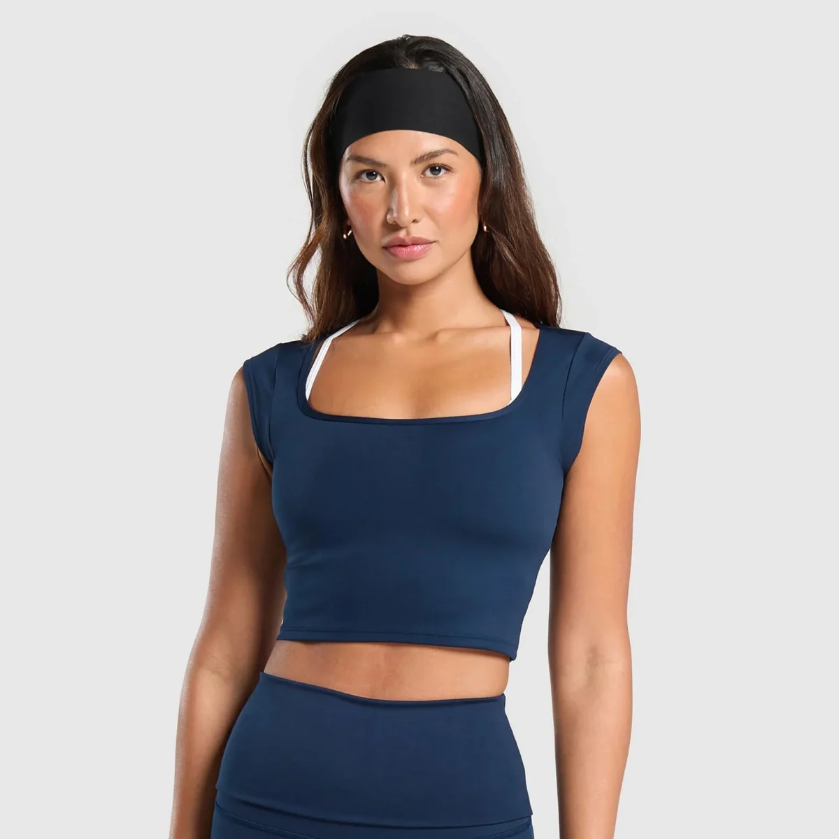 Classic Seamless Ribbed Tank Crop Top