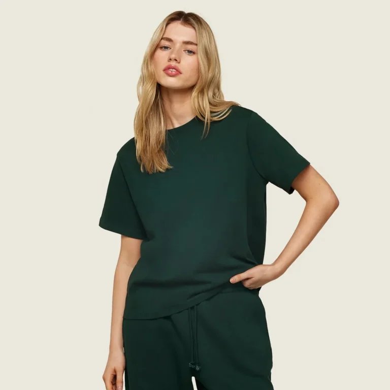 Plain Forest Green T-Shirts