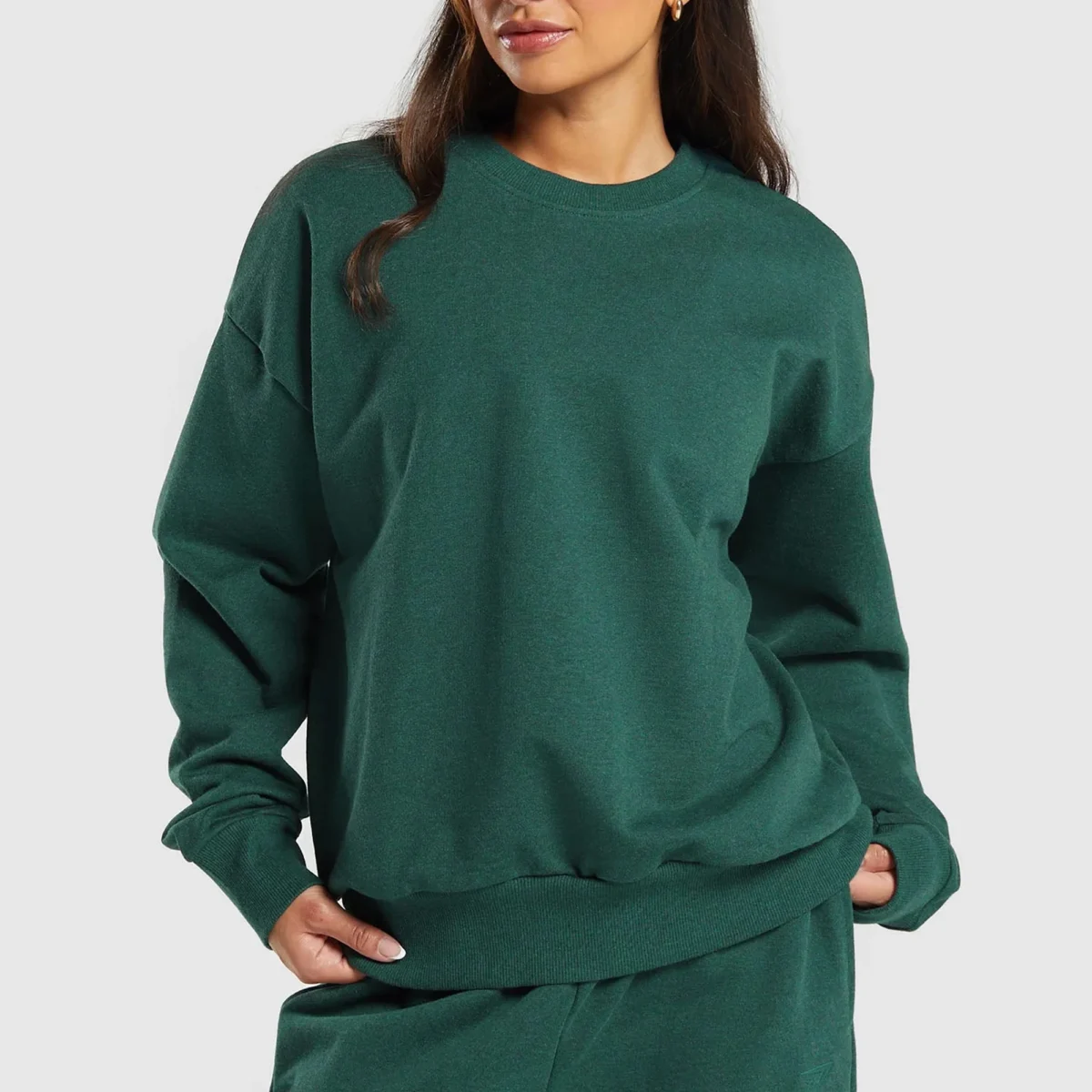 Drop Shoulder womens sweatshirts