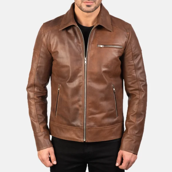 Brown Leather Jacket