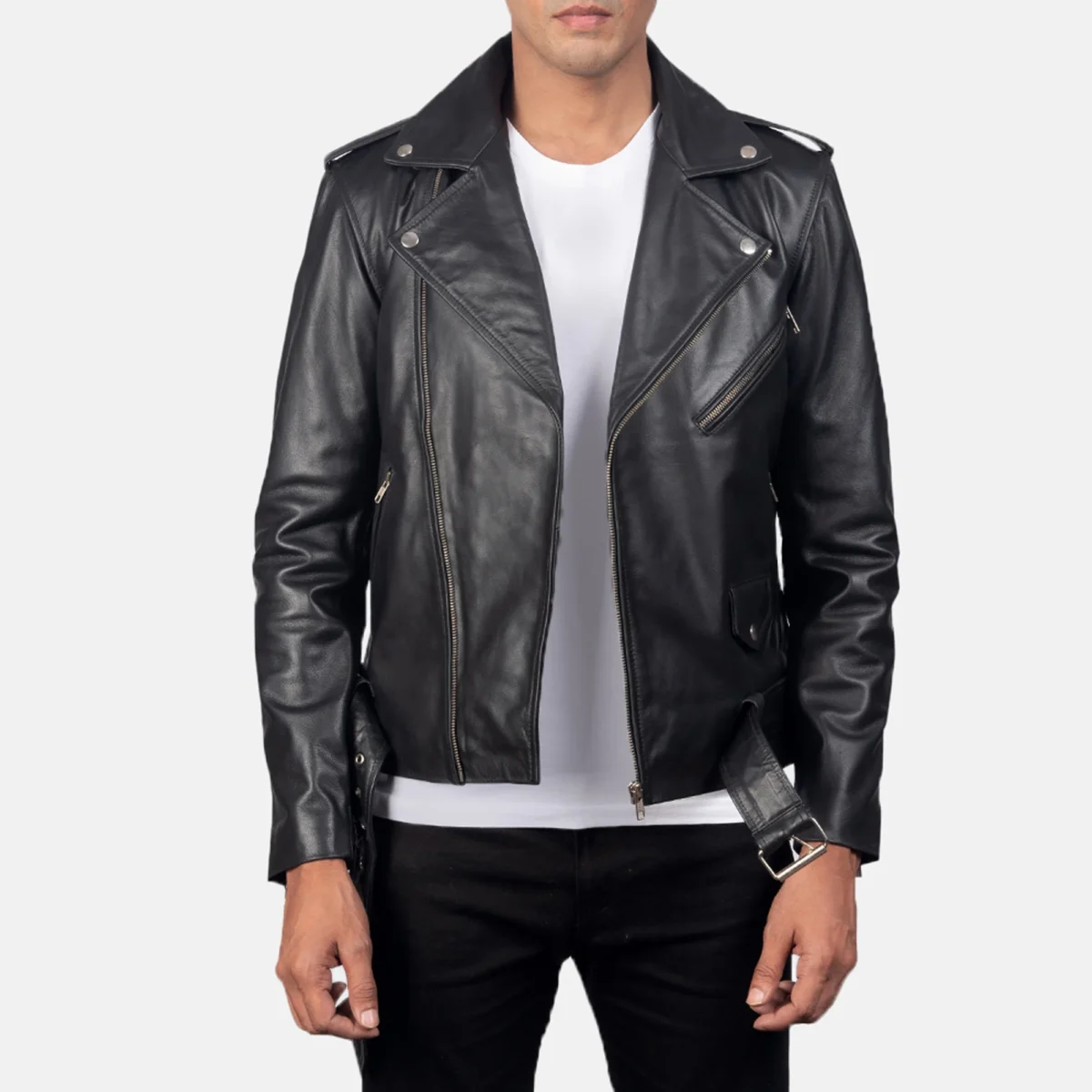 biker leather jacket