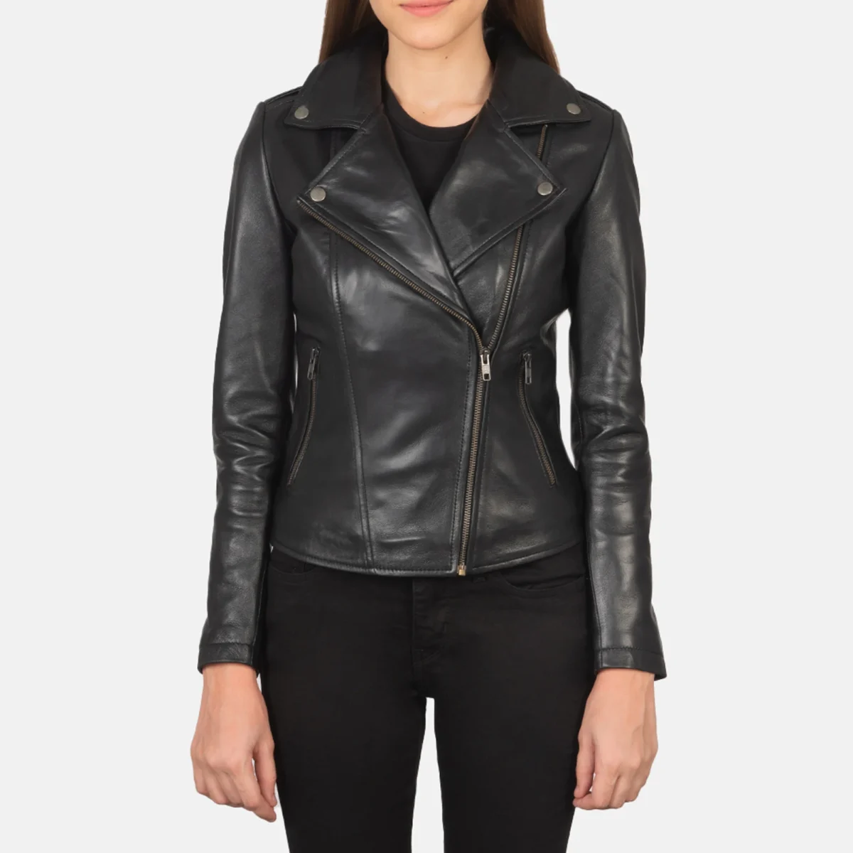 Leather Moto Jacket