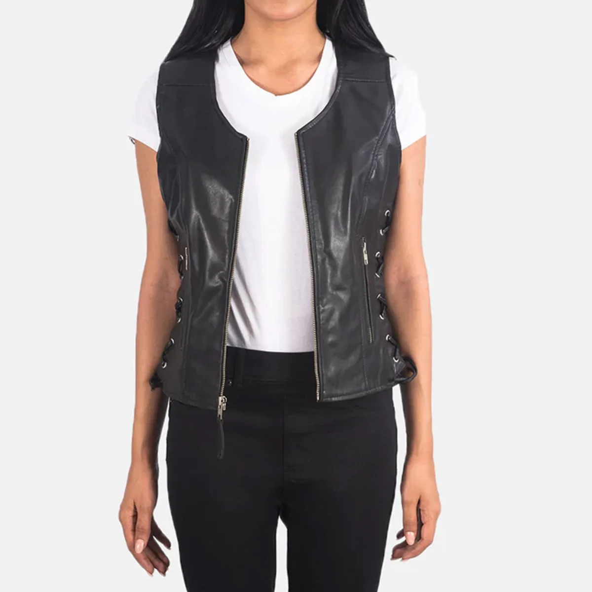 Custom Womens Leather Vests