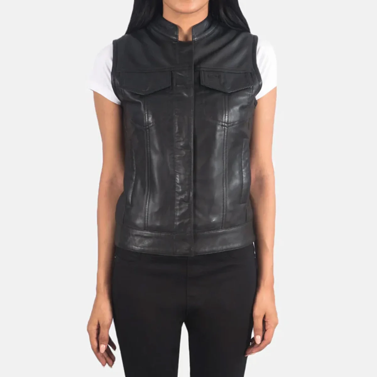 ODM Womens Leather Vests