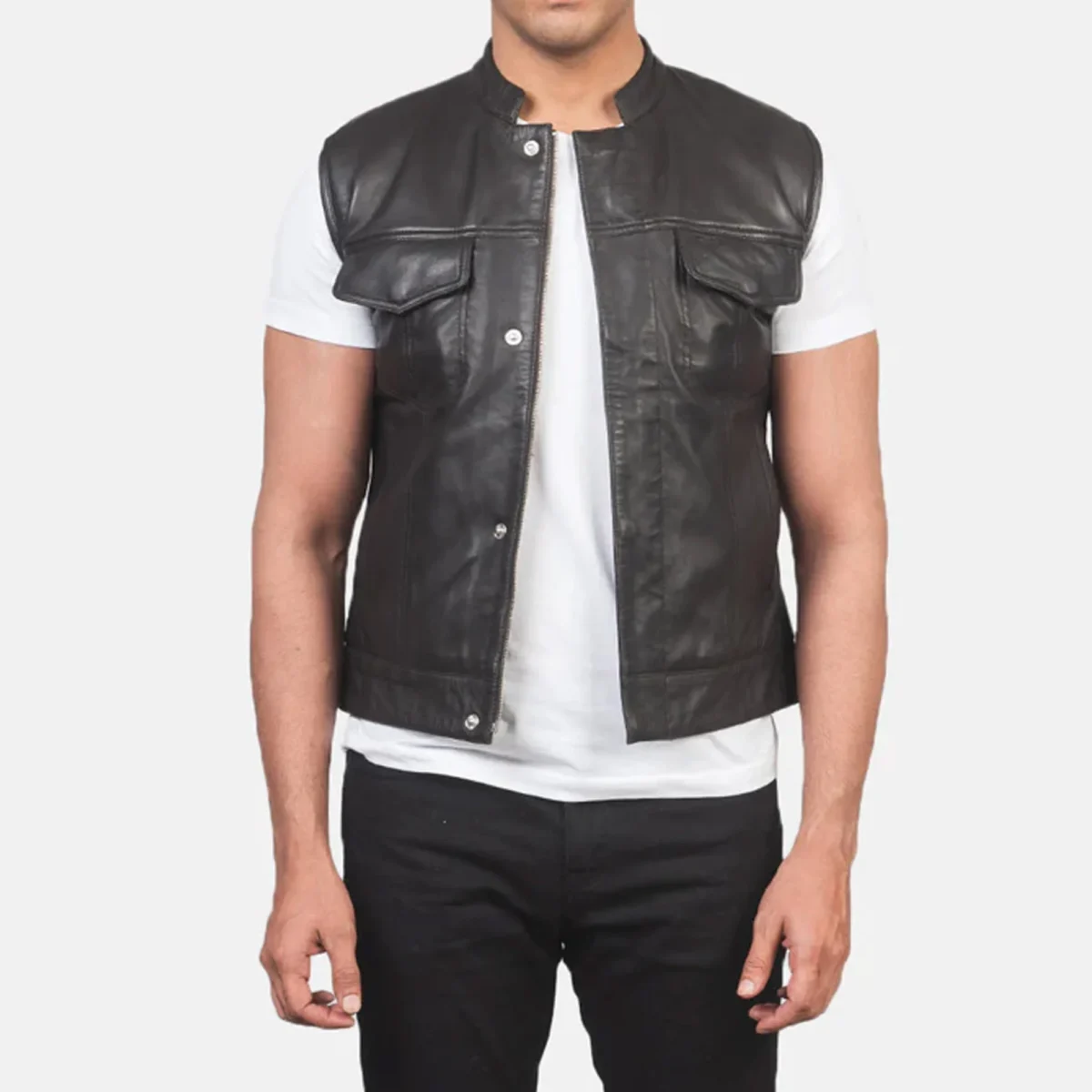 High Quality Leather Vests