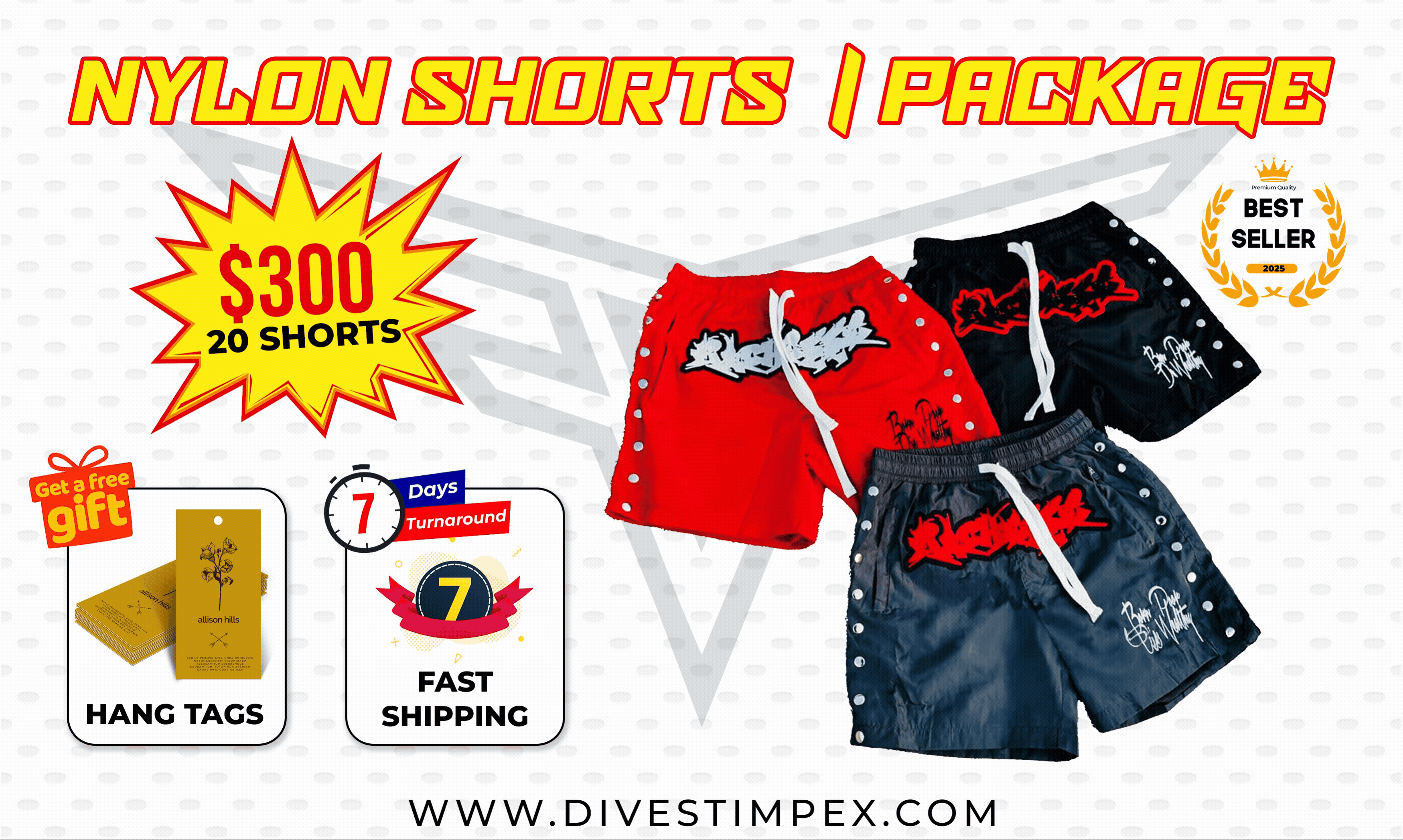 Home Divest Impex nylon Shorts
